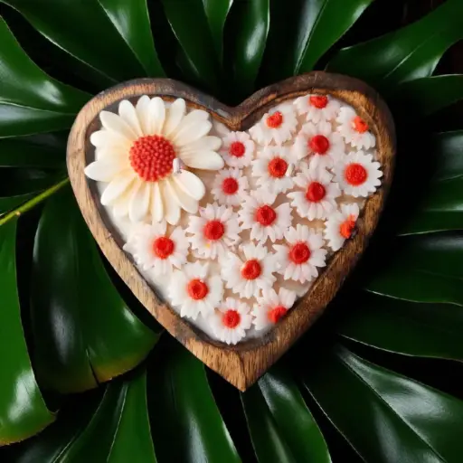 Daisy Bloom Heart
