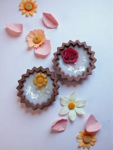 Blossom glow diya