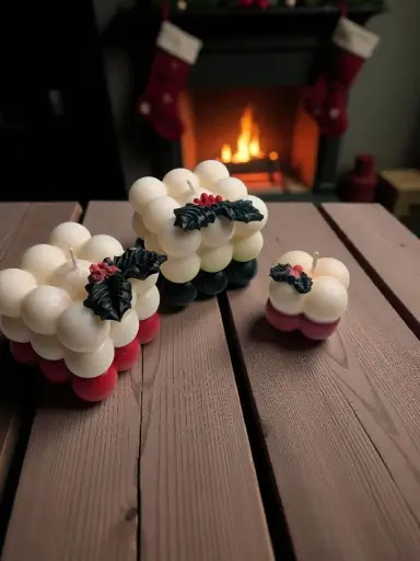 Bubble candle christmas spl